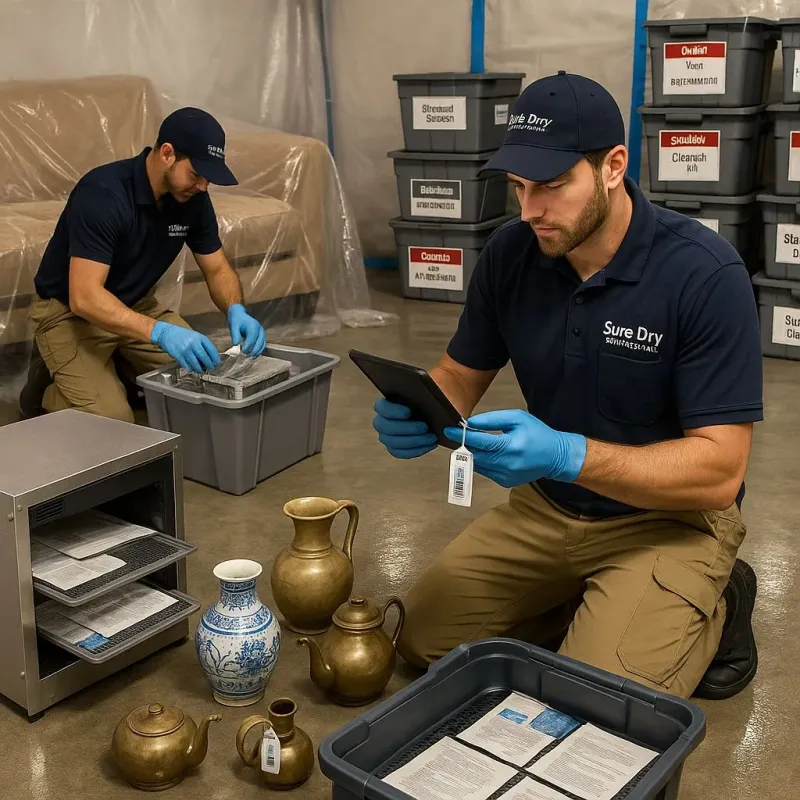 Content Protection and Restoration process in Palm Beach Shores, FL