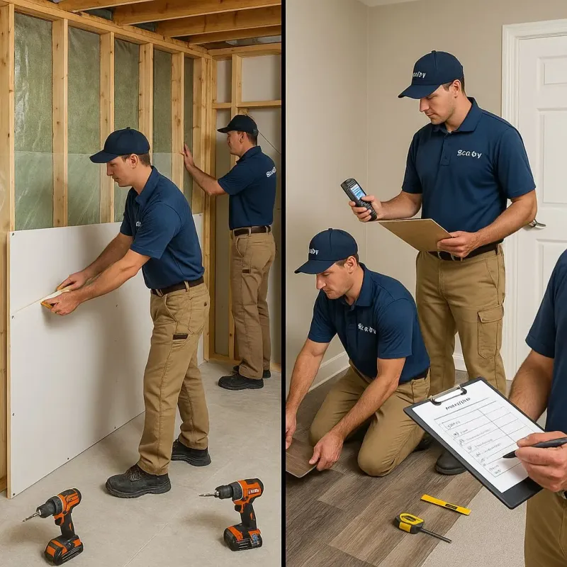 Repairs and Reconstruction process in Palm Beach Shores, FL