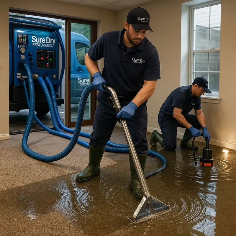 Water Extraction and Removal process in Palm Beach Shores, FL